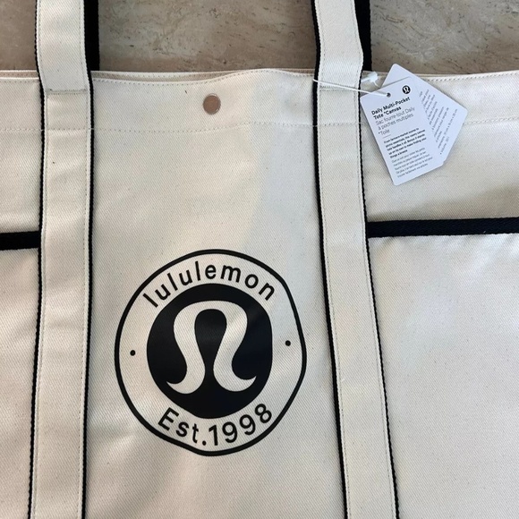 Handbags - Lululemon Daily Multi-Pocket Canvas Tote Bag